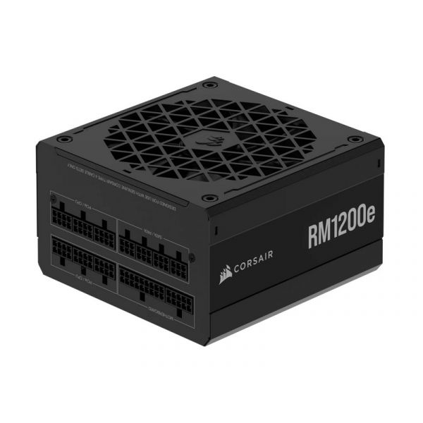 CORSAIR RM1200e, 1200W, 14cm, ATX3.1, 80+ Gold moduláris tápegység
