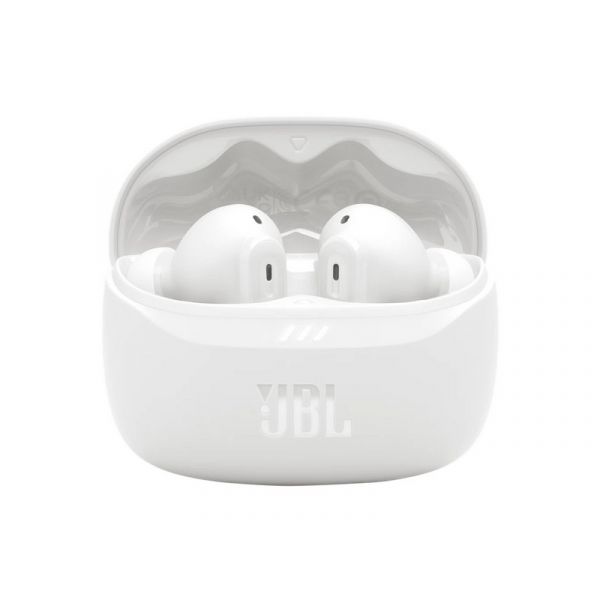 JBL Tune Beam 2 TWS Bluetooth fülfallgató mikrofonnal (JBLTBEAM2WHT) fehér