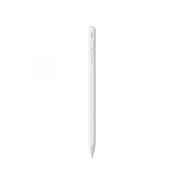 BASEUS SMOOTH WRITING 2 - aktív, kapacitív, Type-C, LED jelzés érintő ceruza + póthegy, Apple Pencil kompatibilis (SXBC060402) fehér