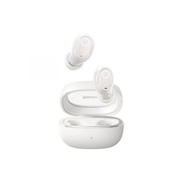 BASEUS BOWIE WM02+ BT fülhallgató (NGTW370302) fehér
