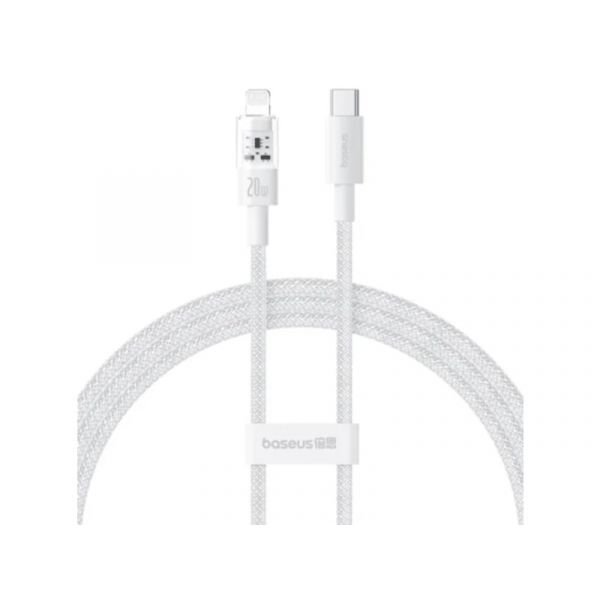 BASEUS GEM USB - lightning adatkábel (P10373001211-00) fehér