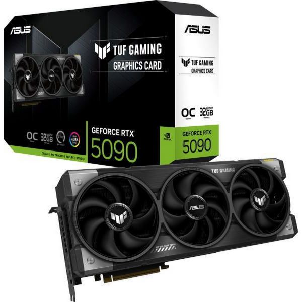 Asus TUF Gaming GeForce RTX 5090 OC 32GB Videokártya (TUF-RTX5090-O32G-GAMING)