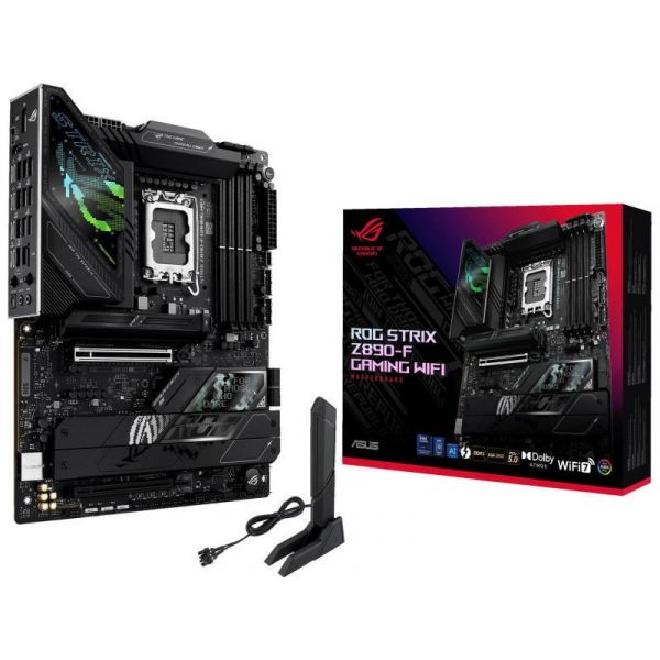 ASUS ROG STRIX Z890-F GAMING WIFI LGA1851 ATX gaming MB alaplap