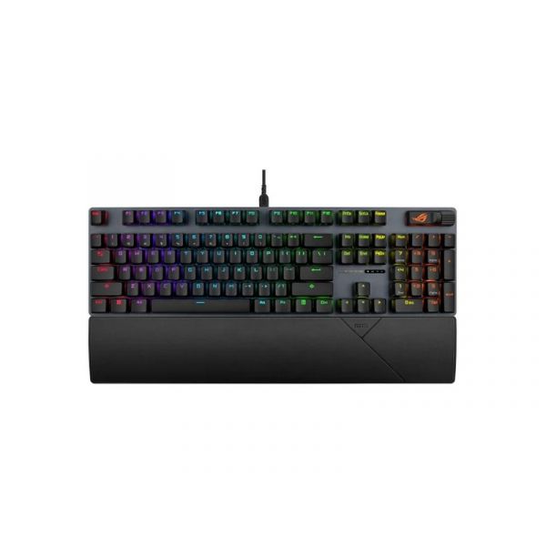 Asus ROG Strix Scope II X vezetékes billentyűzet, fekete HU (NX SNOW linear V2)