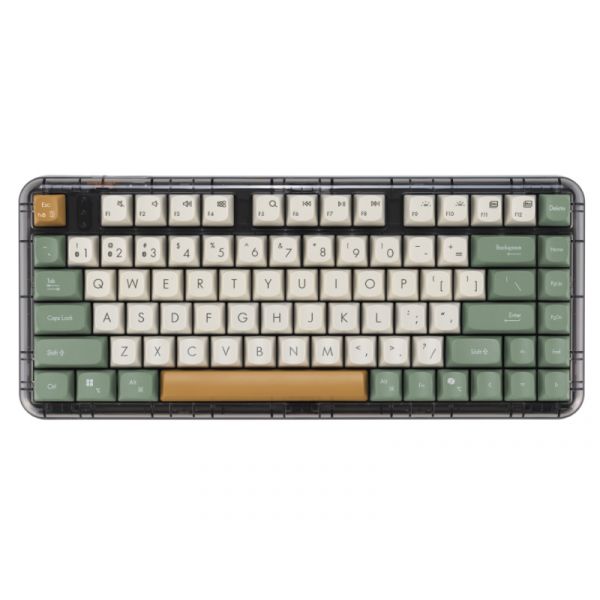 Asus Jelly75 KD201 vezeték nélküli billentyűzet, narancssárga HU (KD201 KEYBOARD/MK-WH/HU/81)