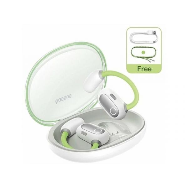 Baseus Eli Sport 1 Open-Ear True Wireless Earbuds vezeték nélküli fülhallgató (A00064400221-00) fehér