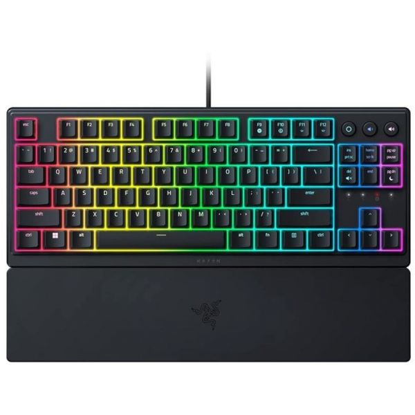Razer Ornata V3 Tenkeyless mechanikus vezetékes gaming billentyűzet, fekete US (RZ03-04880100-R3M1)