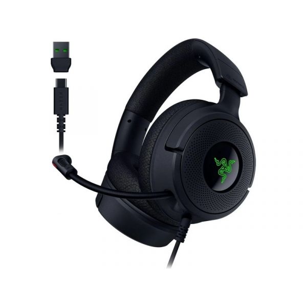 Razer Kraken V4 X vezetékes gaming fejhallgató (RZ04-05180100-R3M1) fekete