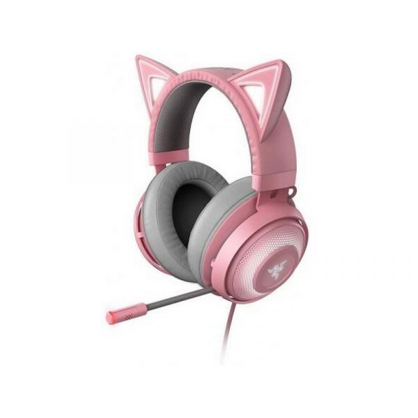 Razer Kraken Kitty V2 vezetékes gaming fejhallgató (RZ04-04730200-R3M1) pink