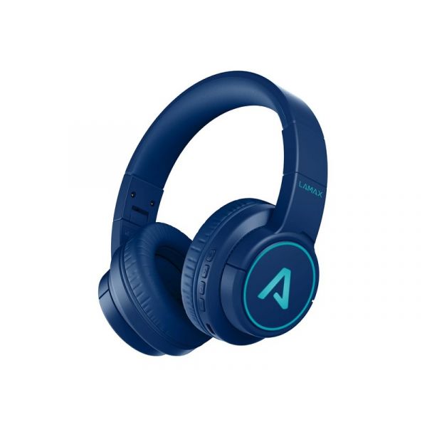 LAMAX GlowKid1 Bluetooth fejhallgató (8595724902928) kék