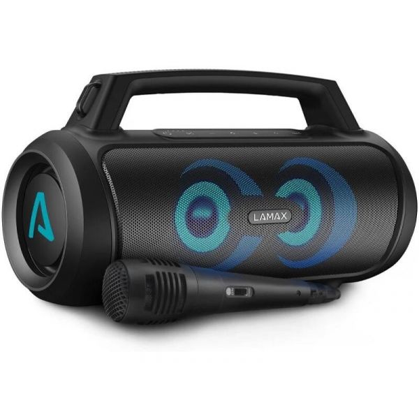 LAMAX PartyGo1 Bluetooth hangszóró 100W Karaoke funkció,mikrofonnal (LXPSMPGO1NNBA)