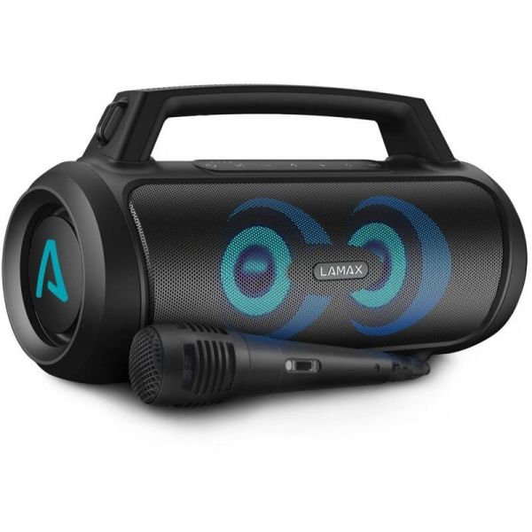 LAMAX PartyGo1 Play 50W Bluetooth Party hangszóró vezeték nélküli mikrofonnal (LXPSMPGO1PLBA)