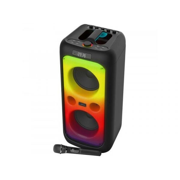 LAMAX Partyking1 Plus 100W Bluetooth Party hangszóró vezeték nélküli mikrofonnal (LXPSMPK1PSNBA)