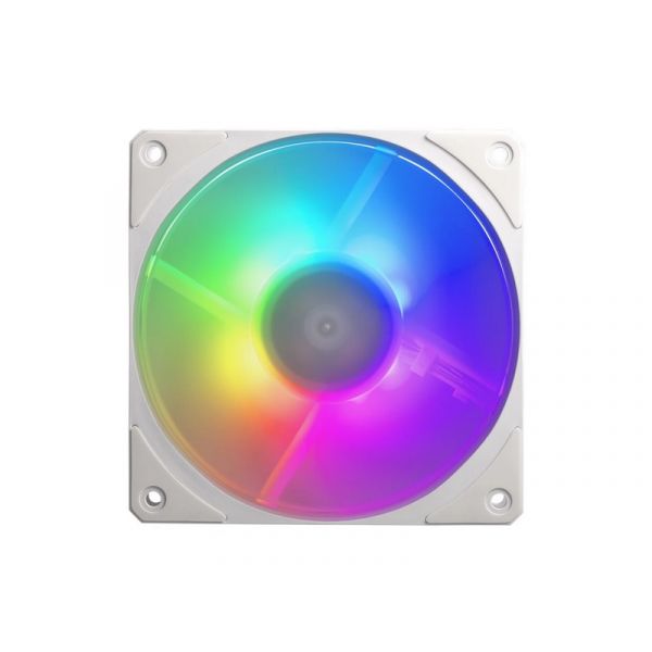 Cooler Master Case 12cm Mobius 120P ARGB hűtőventilátor, fehér (MFZ-M2DW-24NP2-R1)