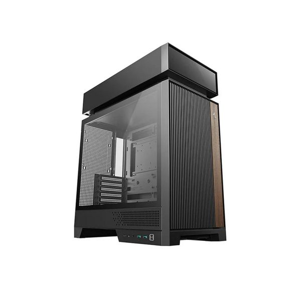 DEEPCOOL Ház ATX CL660, Tápegység nélkül, Fekete, Üvegfalú