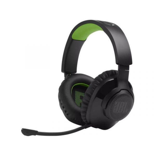 JBL Quantum 360X Gamer vezeték nélküli fejhallgató, Fekete (JBLQ360XWLBLKGRN)