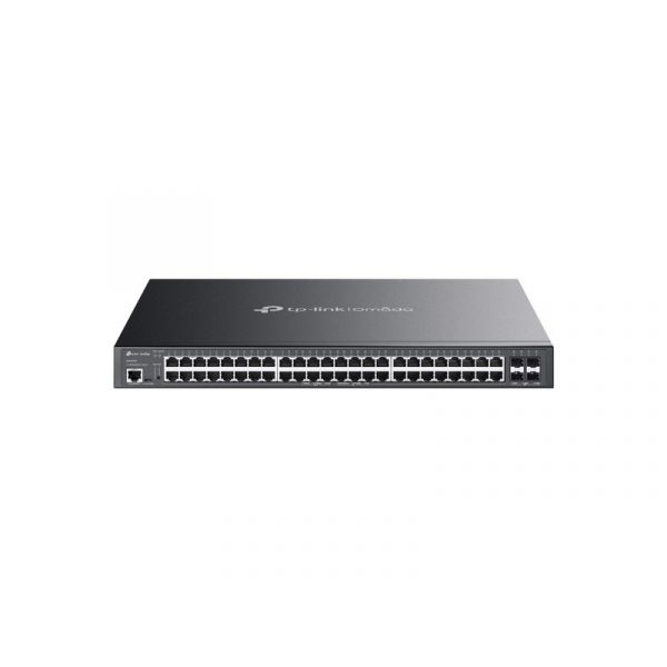 TP-LINK Switch 48x1000Mbps, Menedzselhető, SG3452XMPP