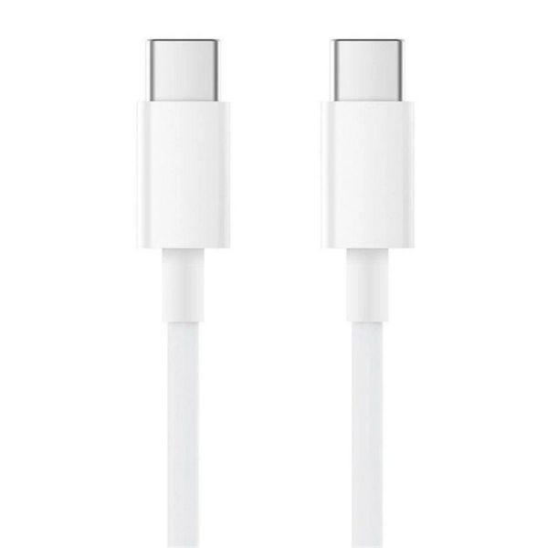 BLACKBIRD Adatkábel USB-C to USB-C 65W 2m, Fehér (BH1766)