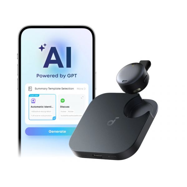 Anker Soundcore Work hangrögzítő, fekete - D3200G11