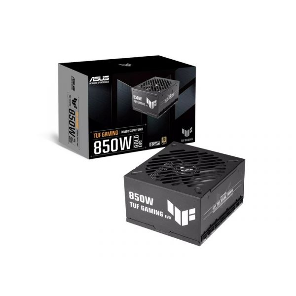 Asus TUF-GAMING-850G-EVO tápegység 850 W 80+ Gold ATX - Fekete