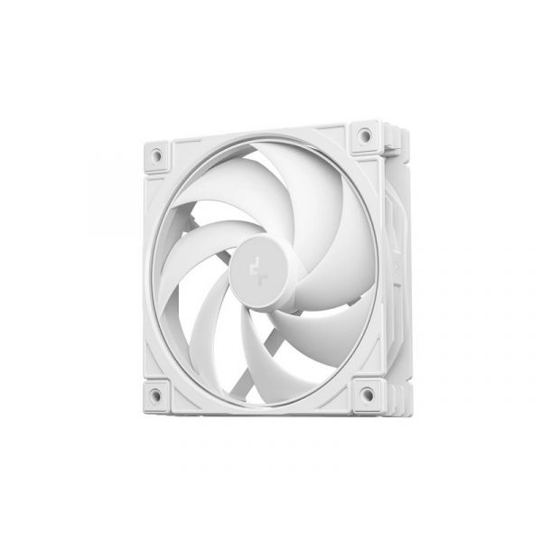 DEEPCOOL Rendszerhűtő Ventilátor FD12 WH V2, 12cm, fehér (R-FD12V2-WHNPN1-G)