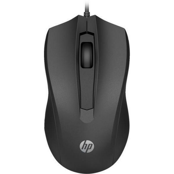 HP 105 Vezetékes Egér, Fekete (822M9UT)