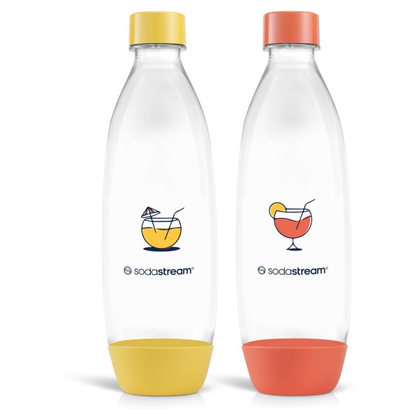 SodaStream Fuse Duo palack 2x 1l, narancsszín-sárga (42007066)