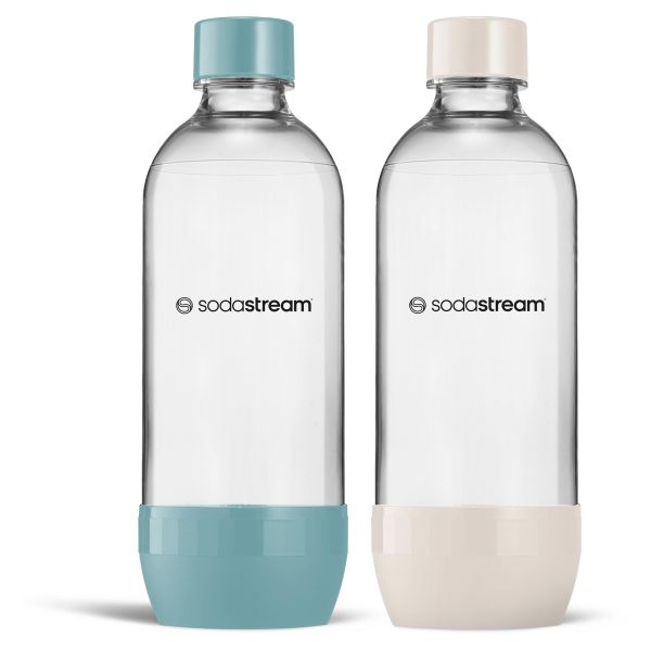 SodaStream Jet Duo palack 2x 1l, kék-homokszín (42007123)