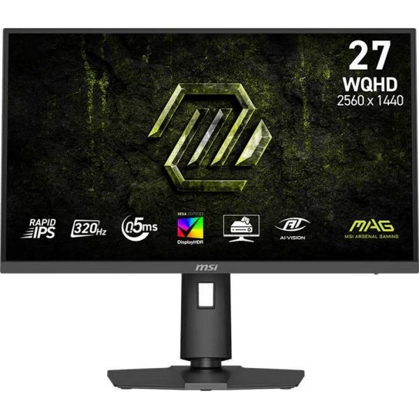 MSI MAG 274QPF X32 27 WQHD Rapid-IPS 320Hz Gaming Monitor (9S6-3CE49H-077)