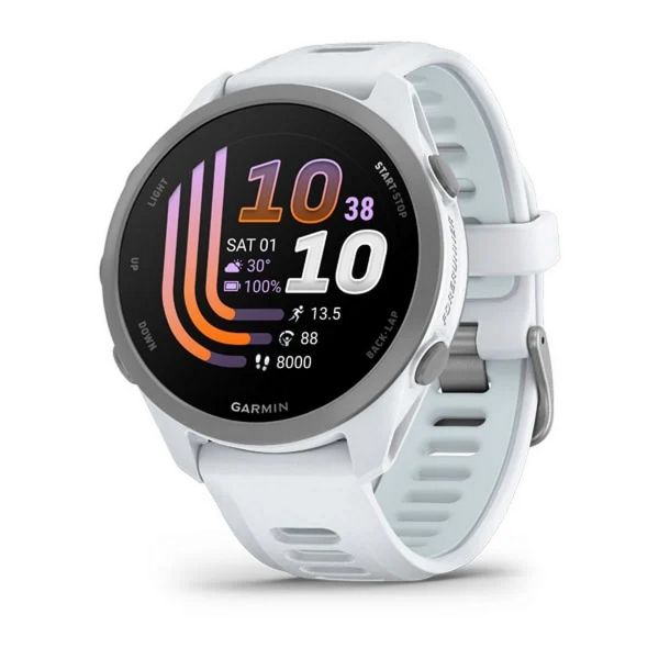 Garmin Forerunner 170 Music, White-Cloud Blue Óra (010-03920-11)