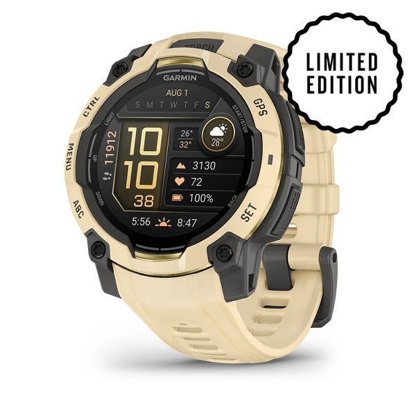 Garmin Instinct 3 45mm Amoled, Citrine with Citrine Band okosóra (010-02936-02)