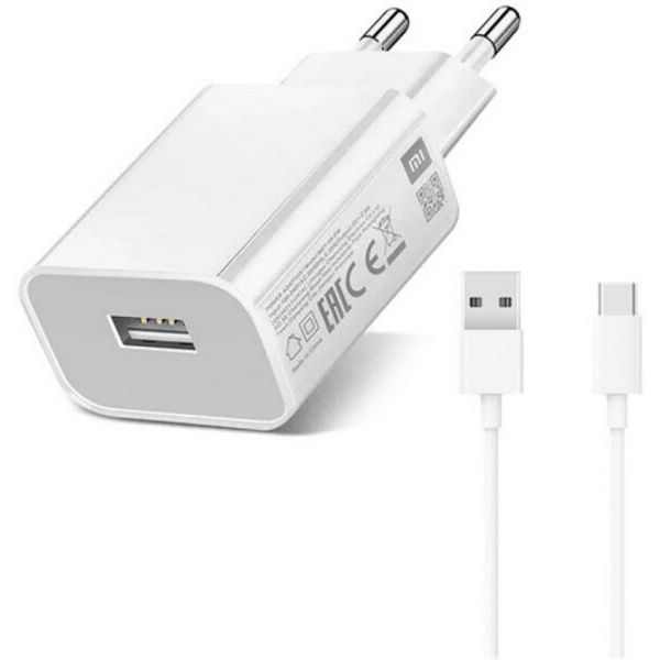 Xiaomi MDY-09-EW 10W AC USB Adapter, Fehér (MDY-09-EW_TYPE-C)