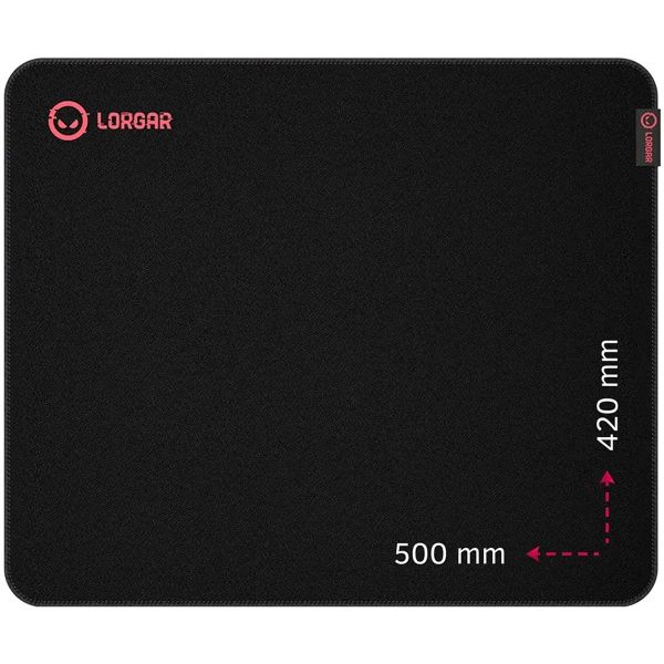 Lorgar Main 325 Fekete Gaming Mouse Pad (LRG-GMP325)
