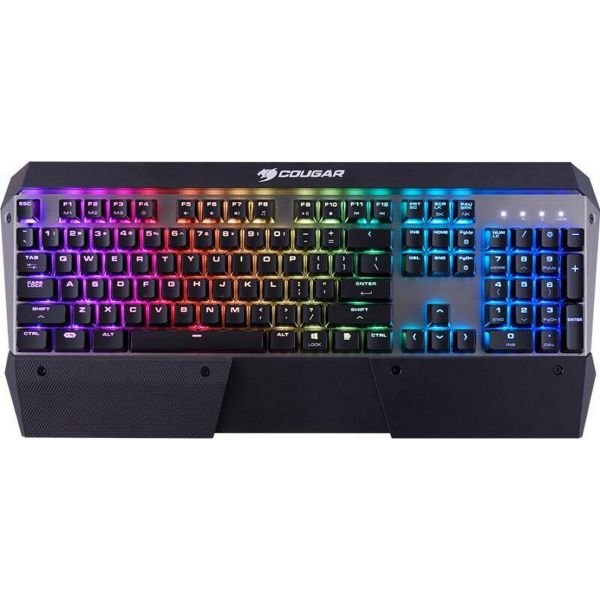 Cougar ATTACK X3 RGB Speedy Cherry MX Silver kapcsolós Gaming Billentyűzet (CGR-WM1MB-ATS-HU)