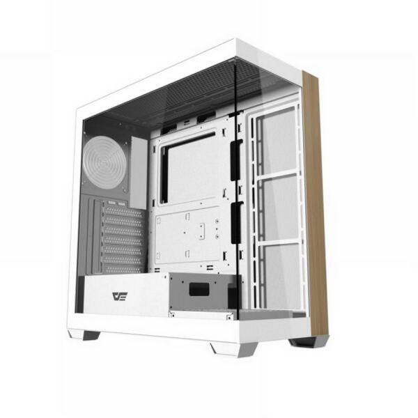 Darkflash DS900W számítógépház ventilátorok nélkül (DS900W_WHITE)