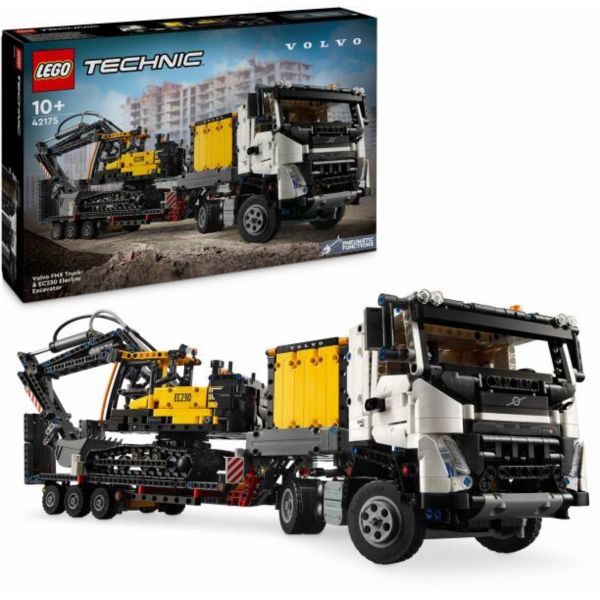 LEGO Technic Volvo FMX teherautó és EC230 elektromos markoló (42175)
