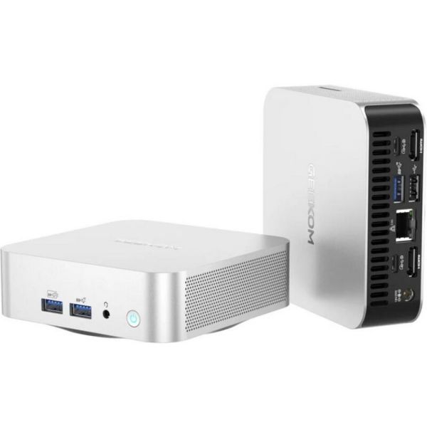 GEEKOM A7 Mini PC - AMD R5 7535HS / 16GB RAM / 512GB SSD / Win11 Pro (GMA7R57535HS-16512-E)