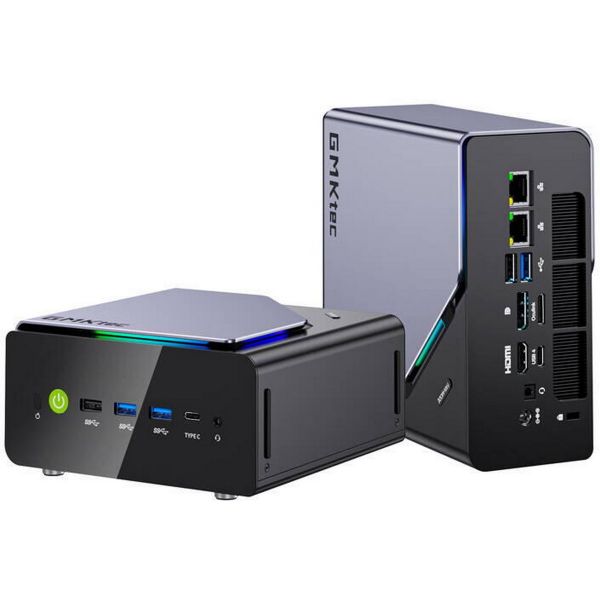 GMKtec K12 Mini PC - AMD R7 H225 / 32GB RAM / 1TB SSD / Win11 Pro (K12-1)