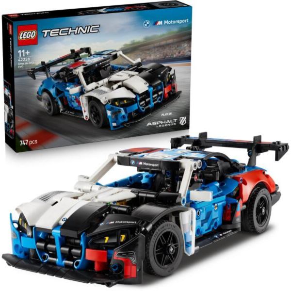 LEGO Technic BMW M4 GT3 EVO versenyautó-modellkészlet (42226)