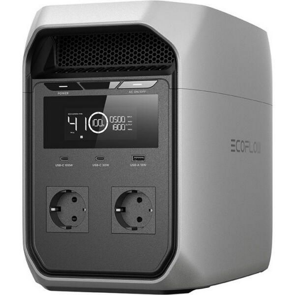 EcoFlow Delta 3 Classic 1 kWh Hordozható Erőmű (EFDELTA3C-EUCBOX-L)