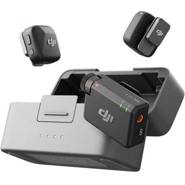 DJI Mic Mini 2, 2 TX + 1 RX, Töltőtokkal (CP.RN.00000529.01)