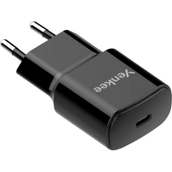 Yenkee YAC 2033BK USB-C 20W Hálózati töltő (30018742)