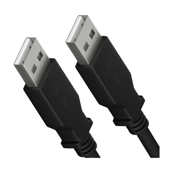 Yenkee YCU 012 BK USB A 2.0 M/M kábel (37000023)