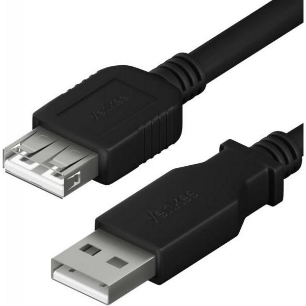 Yenkee YCU 014 BK USB-A apa/anya Hosszabbító kábel (37000025)