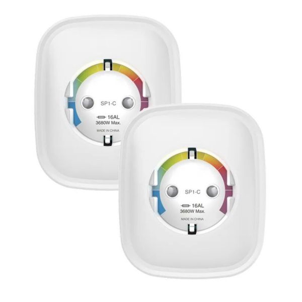 Gosund SP1-HE Wi-Fi Okos aljzat, 2 db, HomeKit (SP1-HE-2)
