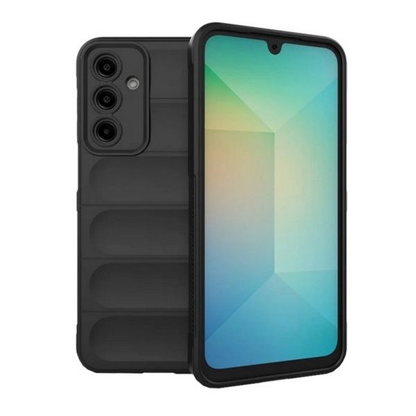 Gigapack Szilikon telefonvédő (ütésállóság, kameravédő, 3D) FEKETE (GP-161644)
