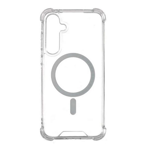 Gigapack Szilikon telefonvédő (ütésállóság, légpárnás sarok, MagSafe) ÁTLÁTSZÓ (GP-174333)