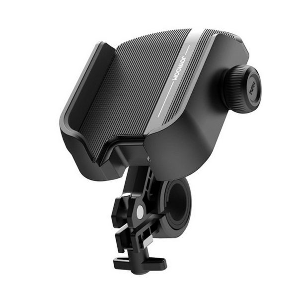 JOYROOM JR-ZS431 kerékpáros és motoros telefontartó (kormányra rögzíthető, 360°, 4.7-7 méret) FEKETE