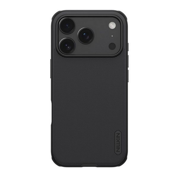 NILLKIN SUPER FROSTED PRO MAGNETIC műanyag telefonvédő (mágneses, ütésállóság, gumírozott) FEKETE (GP-174950)