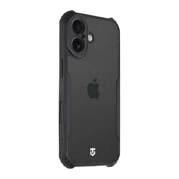 TACTICAL QUANTUM STEALTH szilikon telefonvédő (ütésállóság, légpárnás sarok, átlátszó hátlap, kameravédő) FEKETE (57983126682)